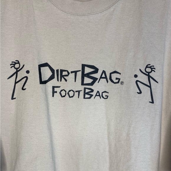 Dirtbag Footbag T Shirt - Picture 2 of 4